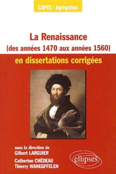 Renaissance des annees 1470 aux annees 1560 en dissertations corriges. - Vw caddy van service manual 2015.