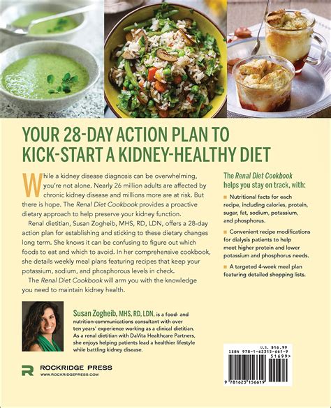 Read Online Renal Diet Cookbook The Low Sodium Low Potassium Healthy Kidney Cookbook By Susan Zogheib