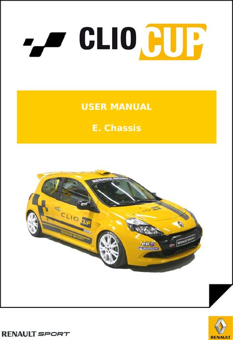 Renault Clio User Guide