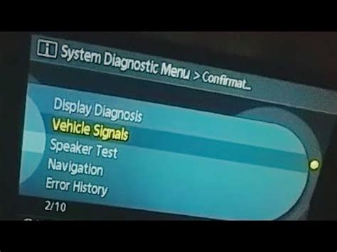 Renault Espace IV - System Diagnostic Menu (Set - YouTube