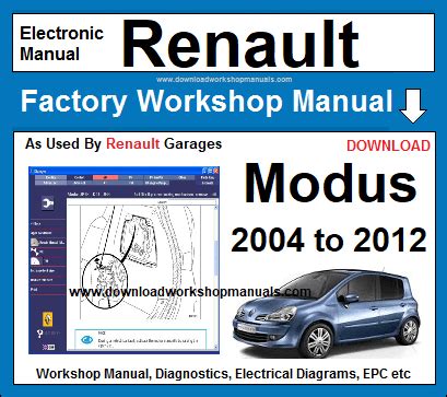Renault Modus Service Manual