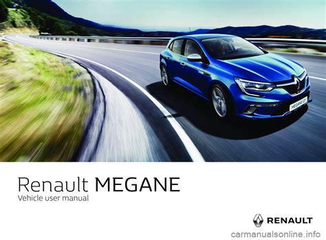 Renault User Megane Manual