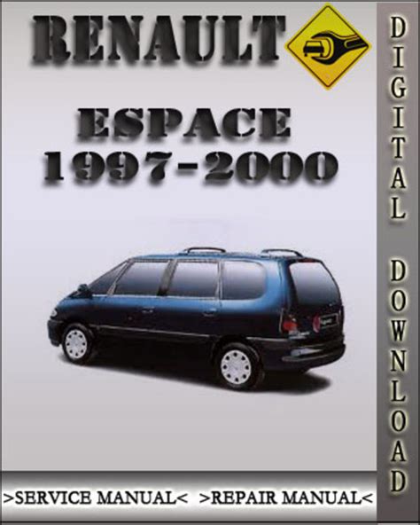 Renault espace 2000 repair service manual. - Asistencia a la producción en la provincia de buenos aires.