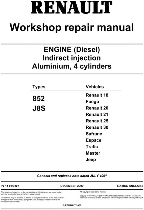 Renault jeep 852 j8s diesel engine workshop manual. - Husqvarna e series 142 owners manual.