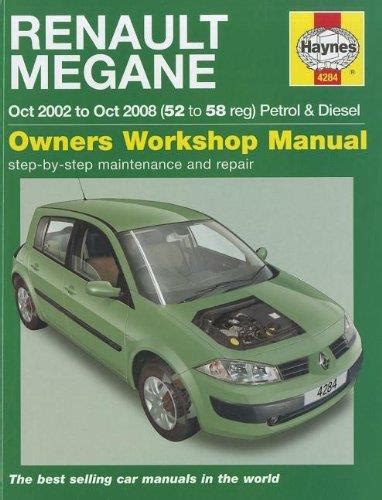 Renault megane petrol and diesel owners workshop manual haynes service and repair manuals. - 2003 suzuki gsxr 600 srad service manual.