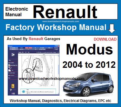 Renault modus 2004 2009 workshop manual. - Black and decker manual fusion blender.