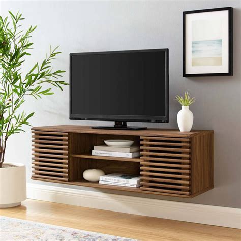 Render 46" Wall-Mount Media Console TV Stand-EEI-4266-WAL