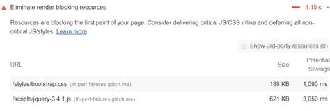 Render Engelleme Kaynakları Testi Ranktracker. 