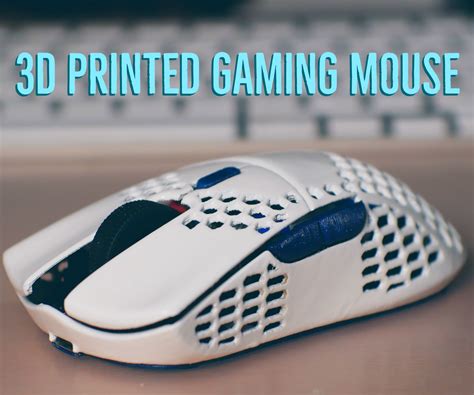 Render and 3D Print Your Best Gaming Mouse Design 3D Printed Mouse