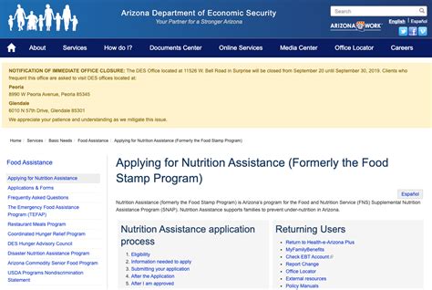 Program Applications. Food Stamps, Cash Assistance and AHCCCS Health Insurance. Online Application. Food Stamps, Cash Assistance and AHCCCS Health Insurance. …. 