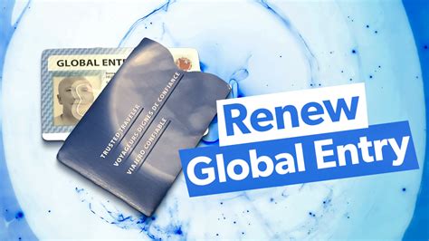 Renew global entry online.  Customs and Border Protection Learn how to renew your Global Entry...