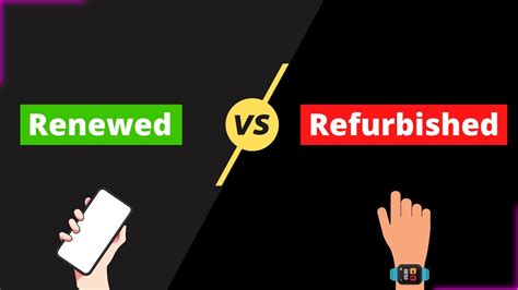 Renewed vs refurbished. The main difference between an open-box and a refurbished product is that the latter has been repaired to be sold again with a warranty, while the former has been returned and put back in store with an open-box label. Nevertheless, we suggest you take this explanation with a pinch of salt. Some open-box items pass certified processes in … 