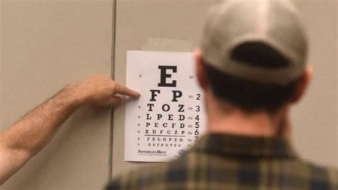 Renewing your license: How to send a vision test to the DMV