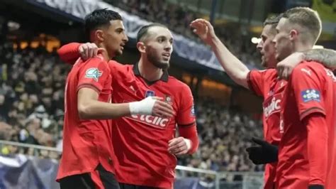 Rennes, evinde Sochaux'a gol oldu yağdı 