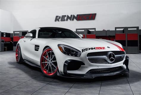 Renntech - Bid for your chance to own this 5k-mile 2021 Mercedes-AMG G63 modified by RENNtech. Power comes from a bi-turbo V8 and with help from RENNtech, touts 842 hp and 779 lb-ft of torque. This G is finished in factory China Blue with Urban Automotive trim finishes exterior details.