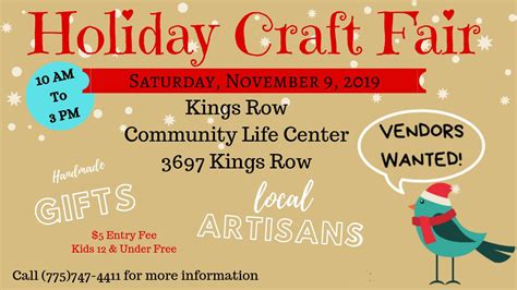 Reno Crafters and Artists - Fair Schedule