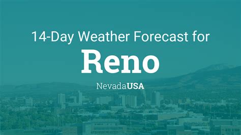  Point Forecast: Reno Tahoe International Airport NV. 39.51°N 119.78°W (Elev. 4436 ft) Last Update: 9:41 pm PST Mar 9, 2024. Forecast Valid: 12am PST Mar 10, 2024-6pm PDT Mar 15, 2024. . 