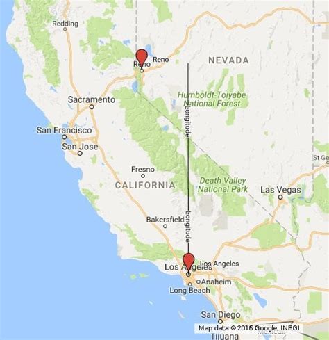  The average flight time from Los Angeles (LAX) to Reno/Tahoe is 1 hour 25 minutes. How many Southwest flights occur weekly from Los Angeles (LAX) to Reno/Tahoe? There are 46 weekly flights from Los Angeles (LAX) to Reno/Tahoe on Southwest Airlines. . 