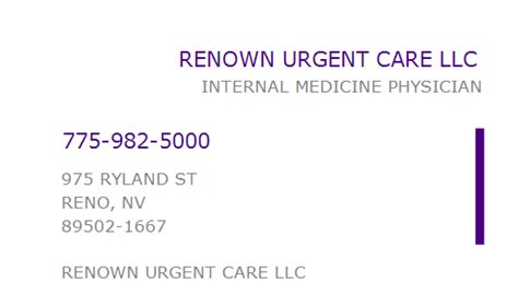 Renown Health Urgent Care - USA Parkway. Opens at 8:00 AM. 4 reviews. 