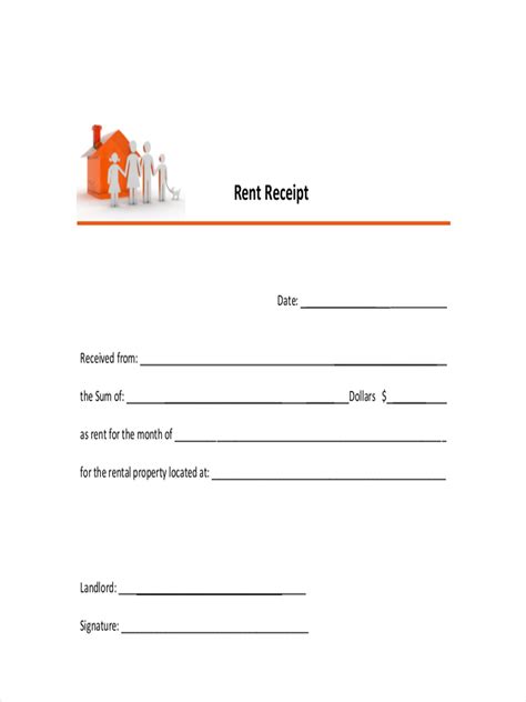 Rent Receipt Examples 9+ Samples in Google Docs Google Sheets