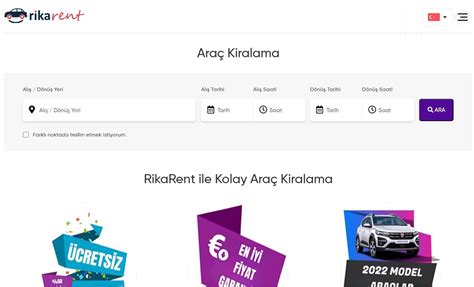 Rent a Car Programı.