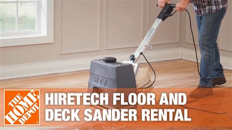 Rent a sander for deck. Ben Osborne is the owner of HowToSandAFloor.com. He is a professional wood floor refinishing specialist with 15 years of experience. Ben is responsible for almost all the content on this website. He also owns a floor sanding and restoration company. A brief 'heads up' on Home Depot's floor sander rental service. 
