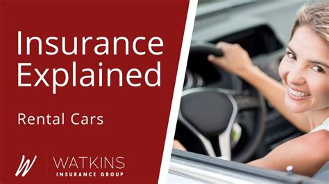 Rental car insurance explained