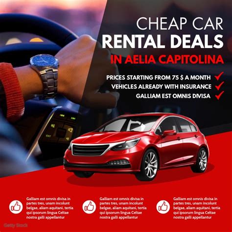 Rental deals car. 