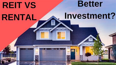 Rental property vs reit. Things To Know About Rental property vs reit. 