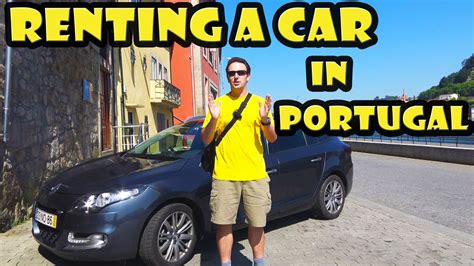 Renting a car in portugal. 