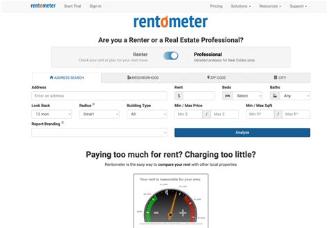 Rentometer free. Rentometer offers different pricing options, from a free plan with limited access to premium subscription packages. The paid plans include QuickViews rent price summaries, Pro … 