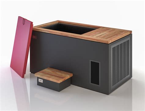 Renu cold plunge. The Renu Cold Plunge boasts a simple yet modern design that complements any environment, whether the lid is on or off. The integrated deck top is ideal for activities like Wim Hof breathing or meditation. All the woodwork is meticulously handmade in the US and incorporates the traditional Japanese waterproofing technique, Shou Sugi Ban (焼杉板), … 