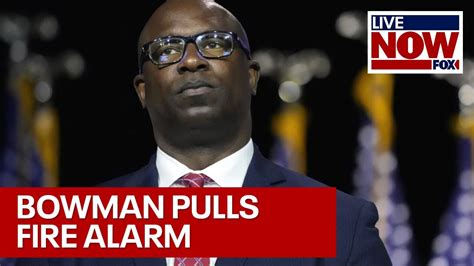 Rep. Jamaal Bowman triggered a fire alarm in a House office building amid voting on a funding bill
