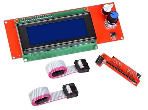 RepRap Ramps 1.4 Uyumlu 4x20 LCD Ekran Kiti Smart Controller.