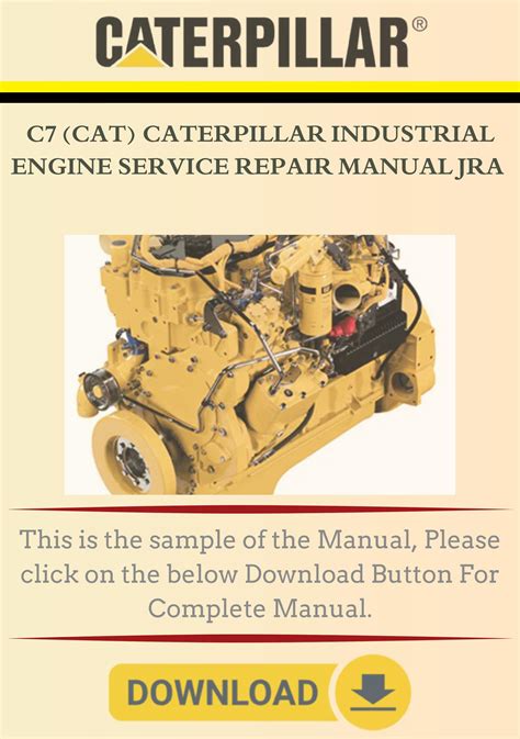 Repair C7 Engine Cat Manual