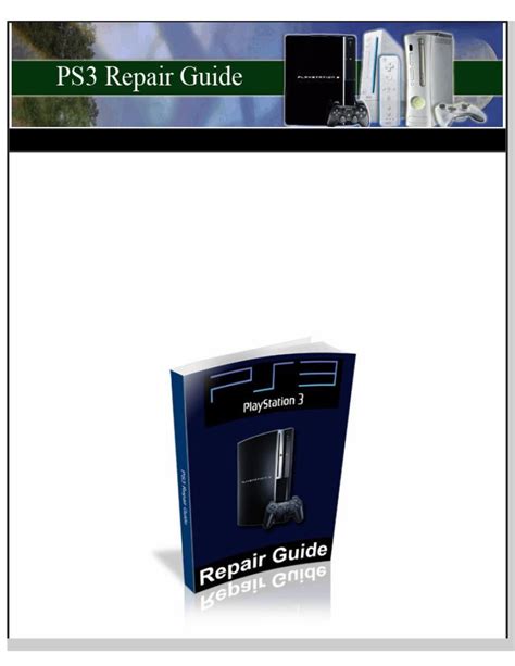 Repair Guide Ps3