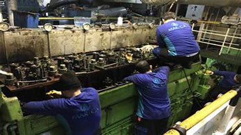 Repair Marine Training Engine