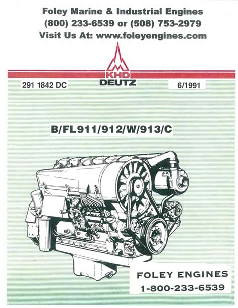 Repair manual f4l912 deutz diesel engine. - Lab manual for thermodynamics for chemistry.