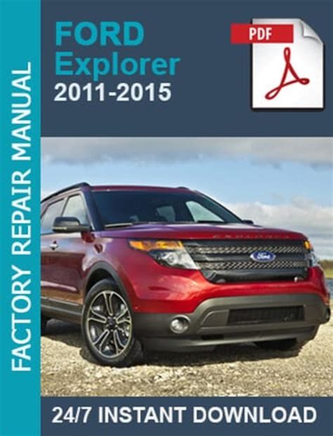 Repair manual for 2015 ford explorer sport trac 4 0 sohc. - Lg 32lb620d 32lb620d dj led tv service manual.