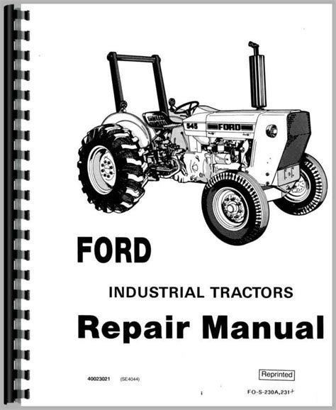 Repair manual for 340 ford tractor. - Yamaha außenborder vf200 vf225 vf250 service reparaturanleitung.