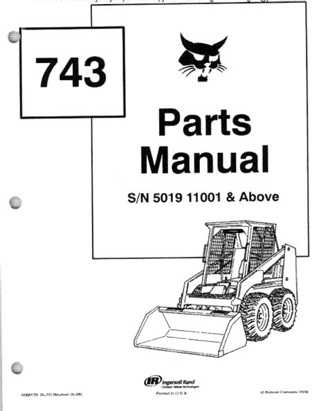 Repair manual for a 1990 bobcat 743. - Occupational therapists guide to home modification practice.