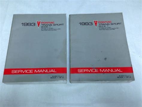 Repair manual for a 1993 pontiac transport 3 8. - 18 hp craftsman manual transmission lubrication.