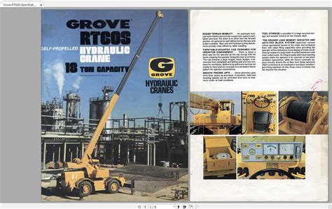 Repair manual for a grove crane rt58d. - Manual motores serie60 14 0 l.