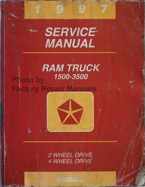 Repair manual for dodge ram 2500 1997. - Musée rétrospectif de la classe 88.