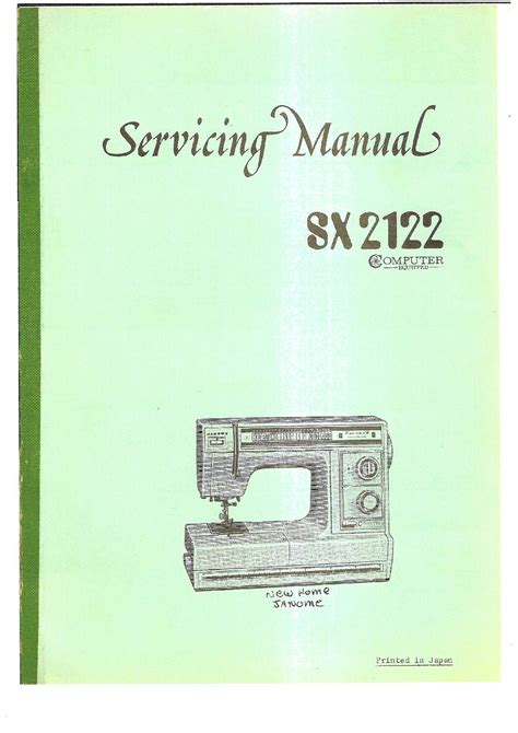 Repair manual for janome sewing machine. - 1990 nissan pathfinder factory service repair manual.