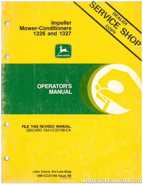 Repair manual for john deere 1327. - Two oceans a guide to the marine life of southern africa.