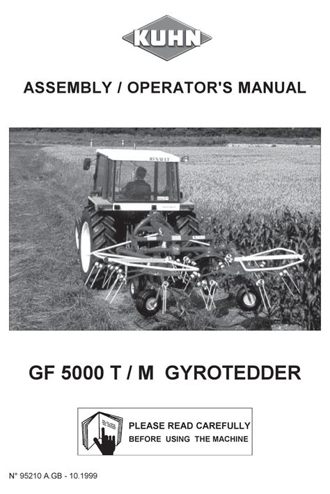 Repair manual for kuhn tedder gf5000t. - Detail manual guide francis francis x6 manual.