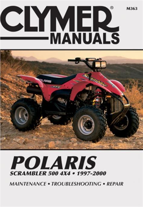 Repair manual for polaris scrambler 4x4 500. - Parts manual for caterpillar 400 articulated truck.