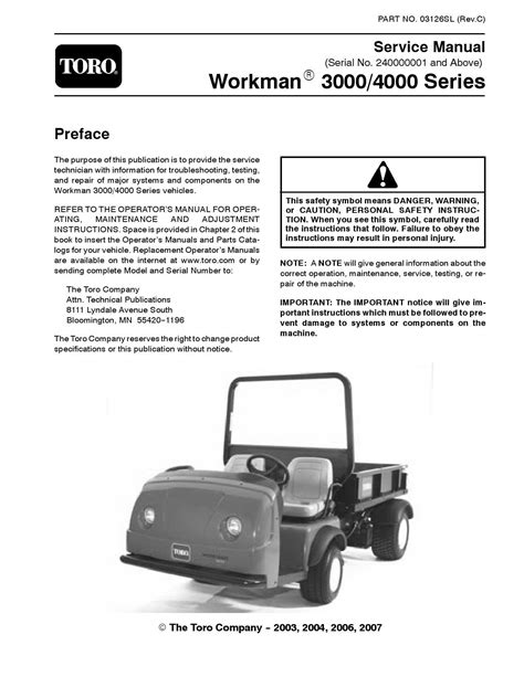 Repair manual for toro workman 3200. - Linear and nar programming solution manual.