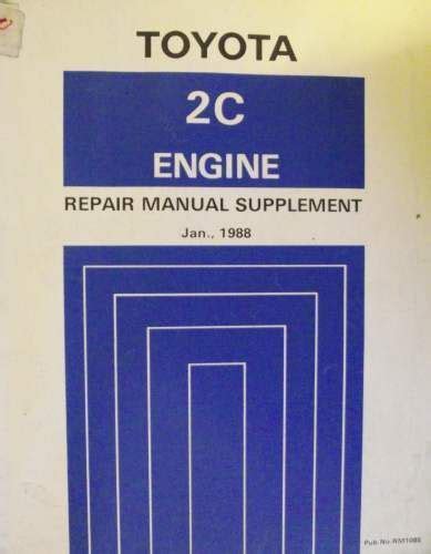 Repair manual for toyota engine 2c. - Manuale di servizio perkins serie 2200.